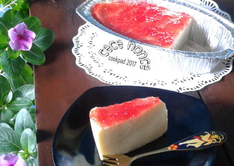 resep Cheese Cake Pudding