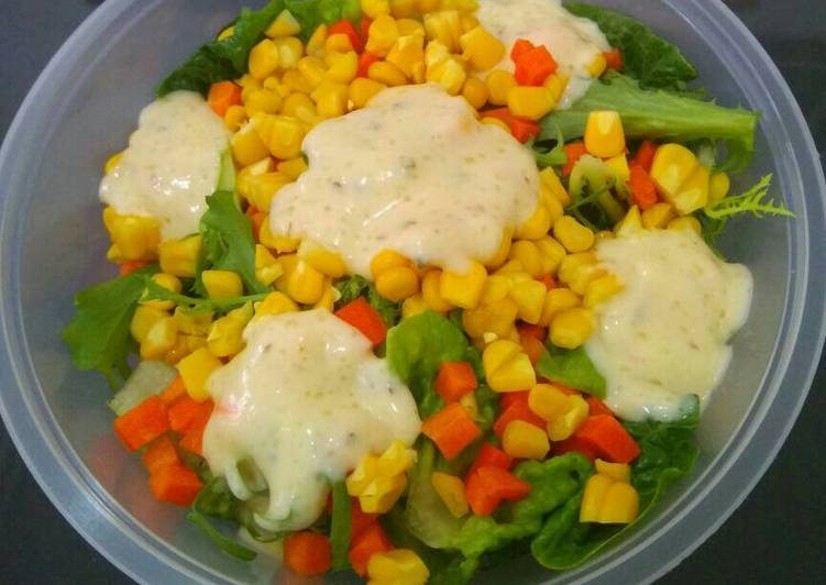 Resep Salad sayur pelangi Dari maria crishtabella