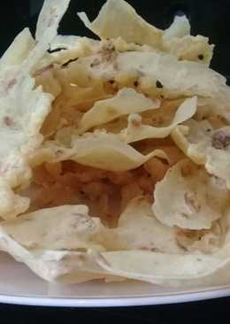 Rempeyek udang rebon gurih kriuk2 #bahan2 sdrhana&mudah