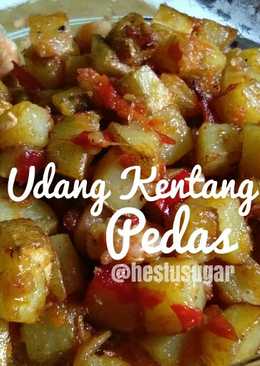 Udang Kentang Pedas