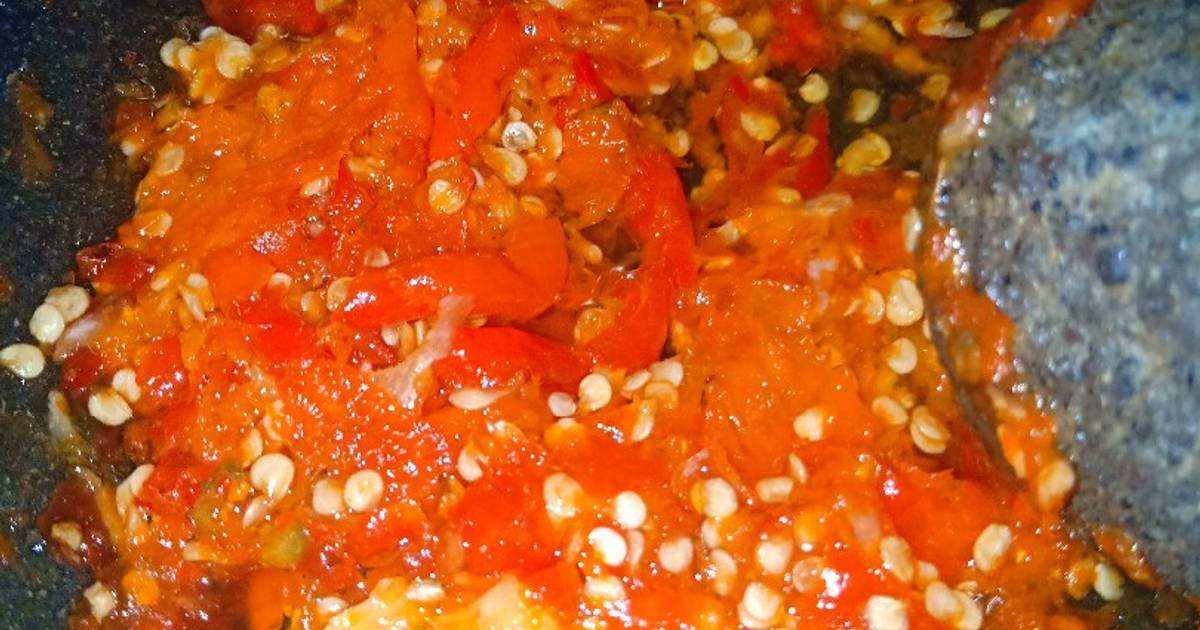 3 354 resep  sambal  bawang  enak dan sederhana Cookpad 