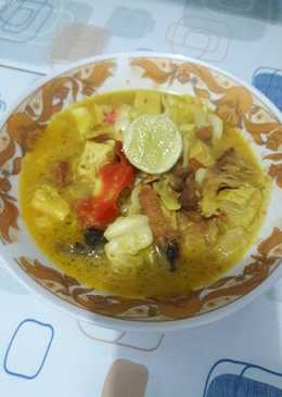 Soto ayam santen ala momy