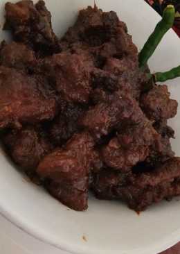 Rendang daging sapi praktis dan enak