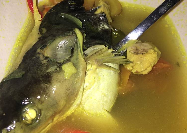 gambar untuk resep makanan Pindang patin kuah