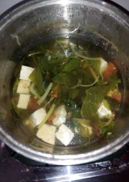 Sayur Bayam Tahu