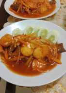 Nila asam manis + tofu