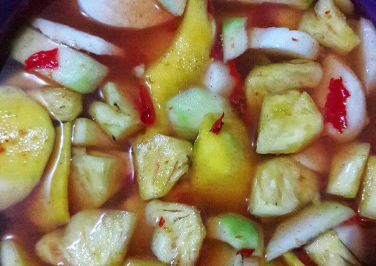 Resep Asinan buah jos gandos Kiriman dari Khika's Kitchen