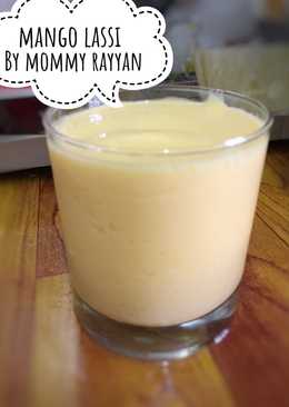 Mango lassi (juice mangga ala India)