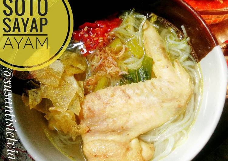 resep Soto Sayap Ayam