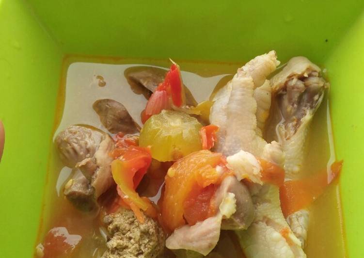 Ayam kesrut Banyuwangi sederhana foto resep utama