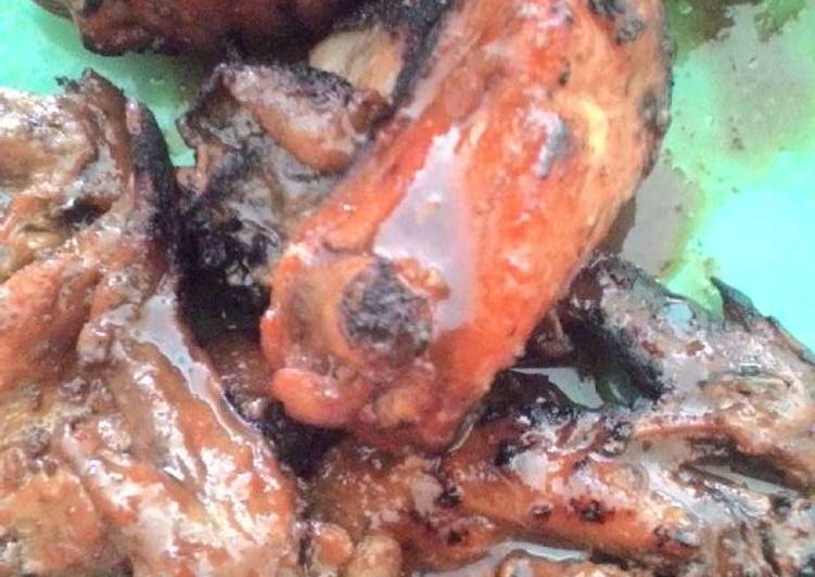 resep Ayam bakar madu (bakar arang)