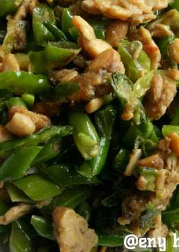 Oseng buncis tempe semanggit