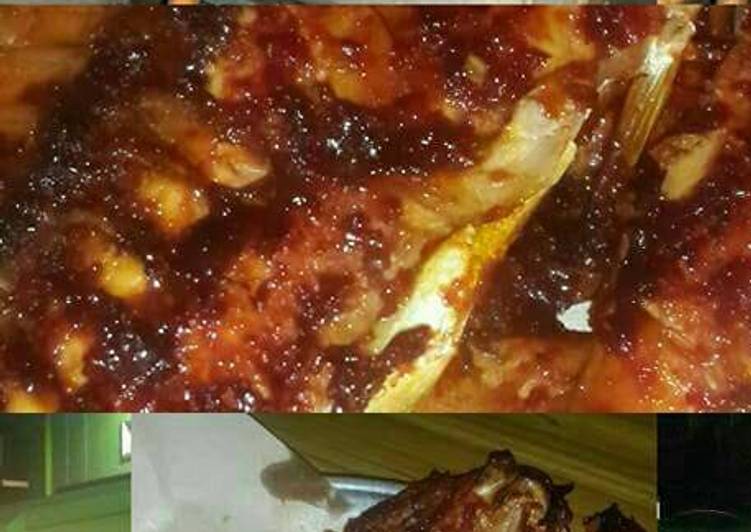 Resep Ikan bakar pedas manis Karya Fatya