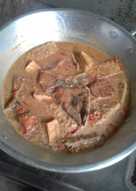 Semur ikan bandeng,tahu dan tempe