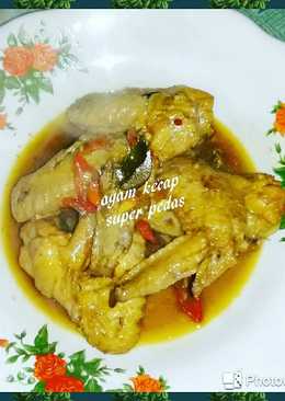 Ayam kecap super pedas