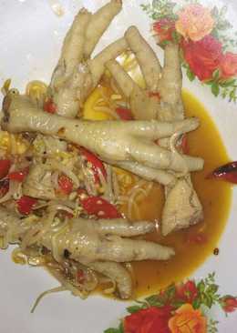 Oseng2 Ceker Ayam & Toge pedaaas ð