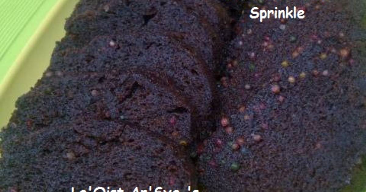 Resep Brownies Kukus Sprinkle