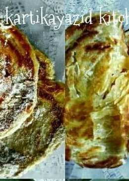 Roti Maryam (garing di luar lembut di dalam)