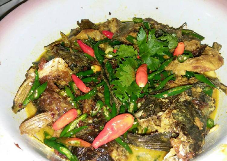 resep Mangut lele mercon