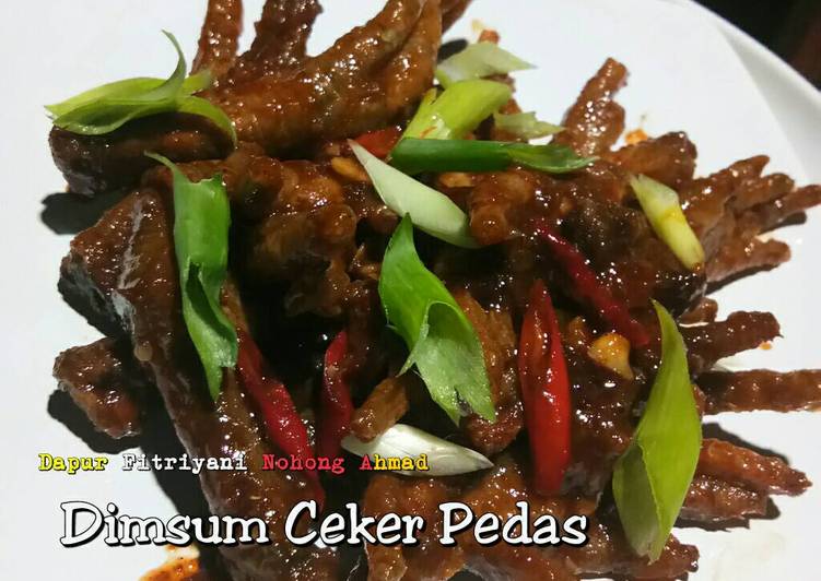 gambar untuk resep makanan Dim sum Ceker Pedas ala Dapur Fitri