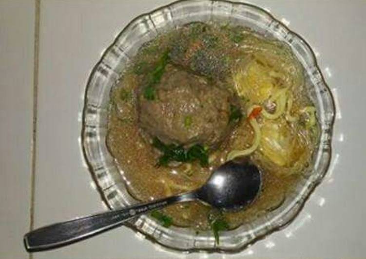 resep masakan Bakso Ala Serba Serbi Murah