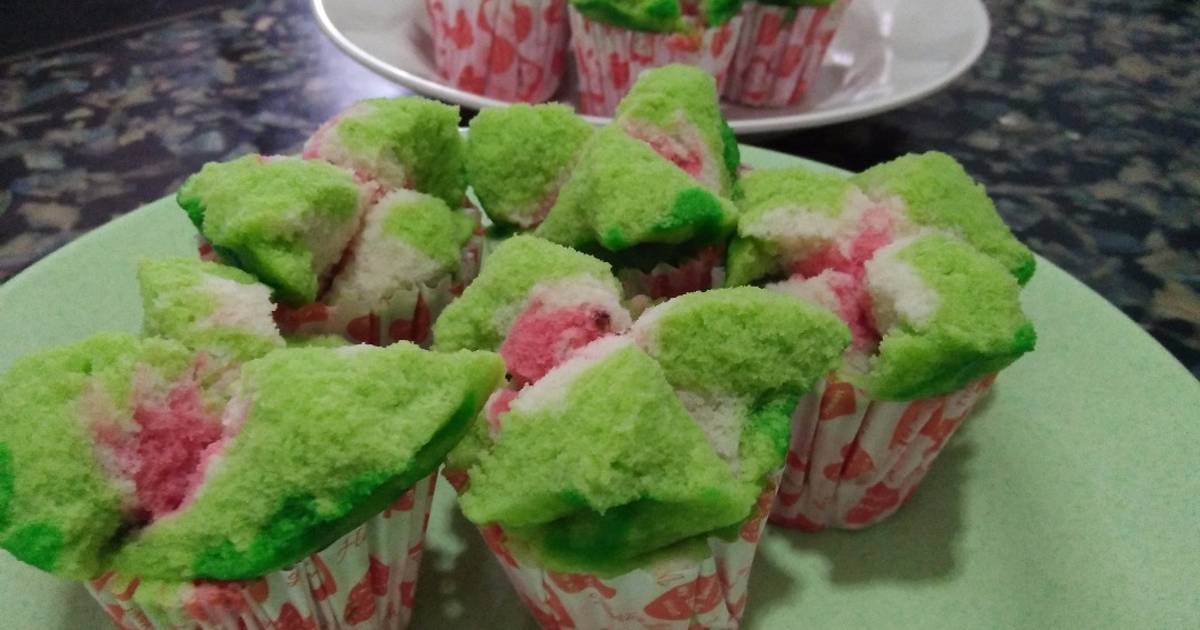 Resep Bolu kukus semangka