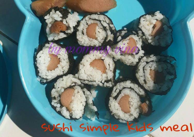 resep masakan Sushi simple kids meal