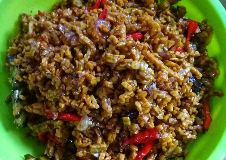 resep Tempe orek kering