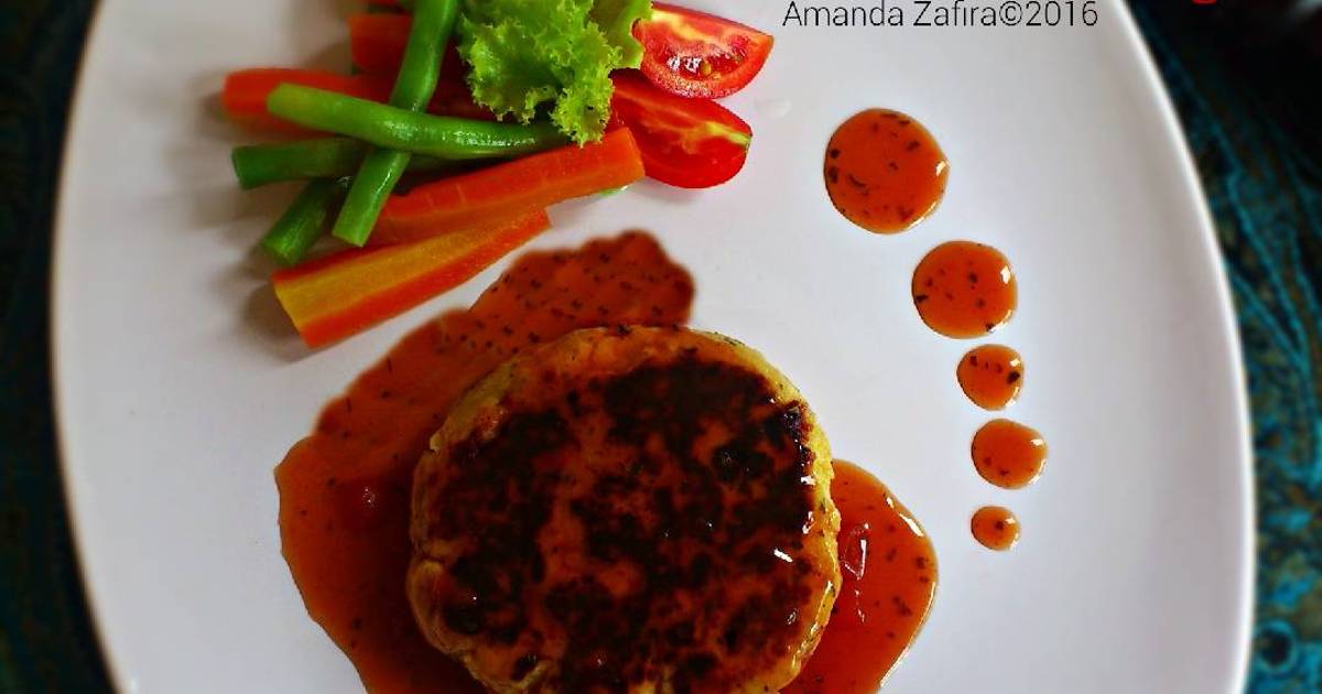 Resep Steak Tahu Ayam ala Amanda Zafira