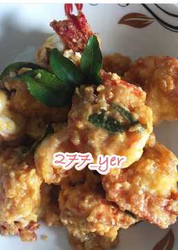 Udang telor asin