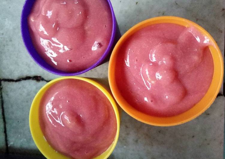 resep lengkap untuk Jus jambu batu#lembutsangat#sehat#