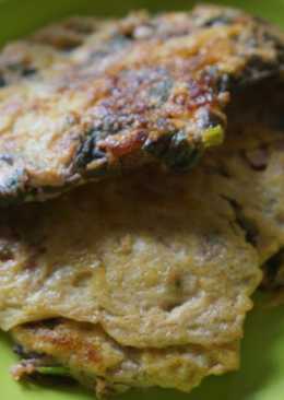 Omelet Bayam Merah