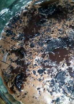 Agar agar coklat oreo, irit bahan plus irit kantong