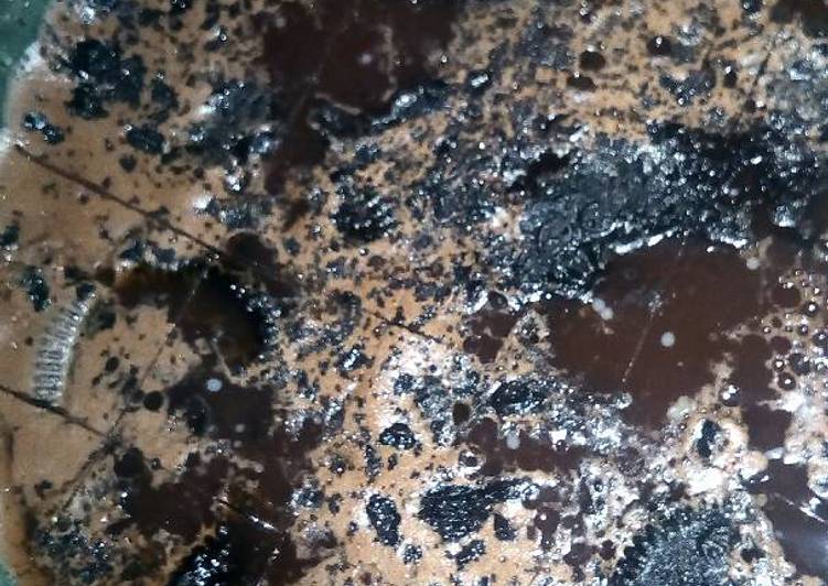 gambar untuk resep makanan Agar agar coklat oreo, irit bahan plus irit kantong