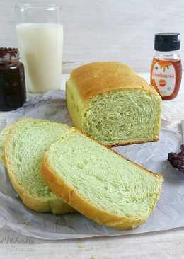 Roti Tawar Pandan (Eggless)