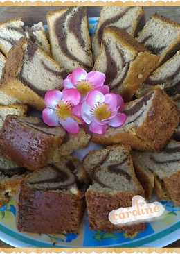 Chiffon cake tiramisu