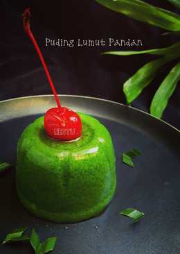 Puding Lumut Pandan