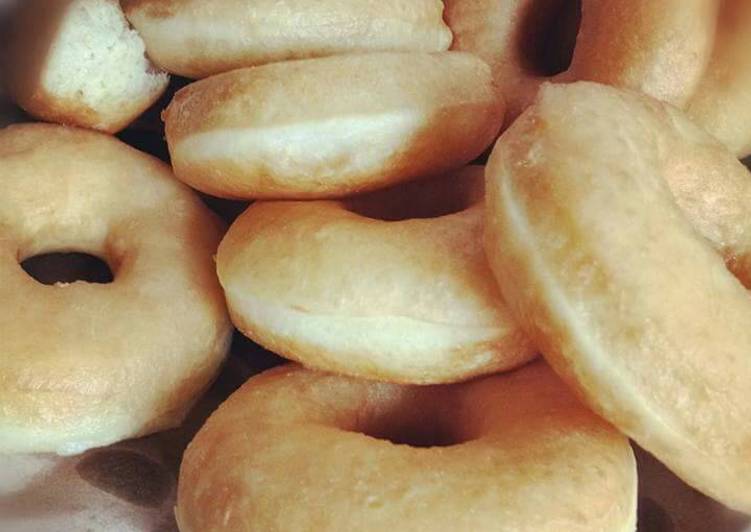 bahan dan cara membuat Donat Tepung Beras