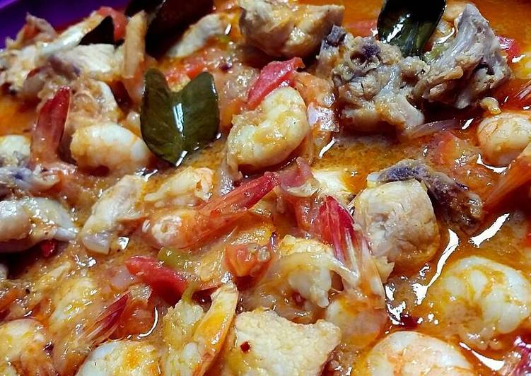 Resep Tomyum Ayam Seafood - Rindy Chandra