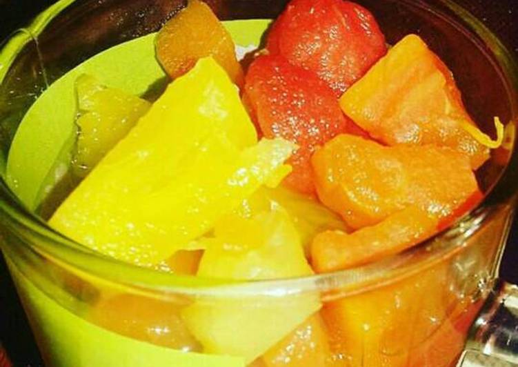 resep masakan Es Buah