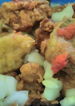 Chicken POP saus acar pedas