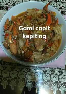 Gami tumis capit kepiting