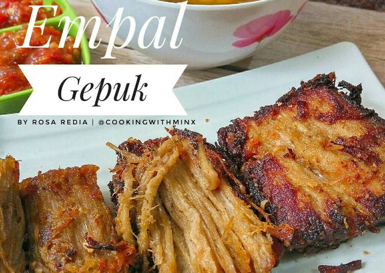 Resep Empal Gepuk Kiriman dari Rosa Redia