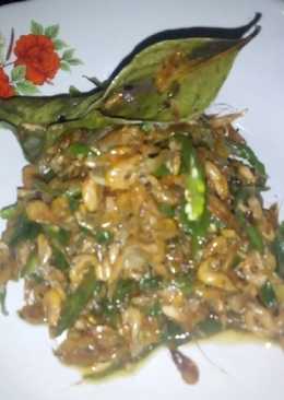 Oseng udang cabe ijo