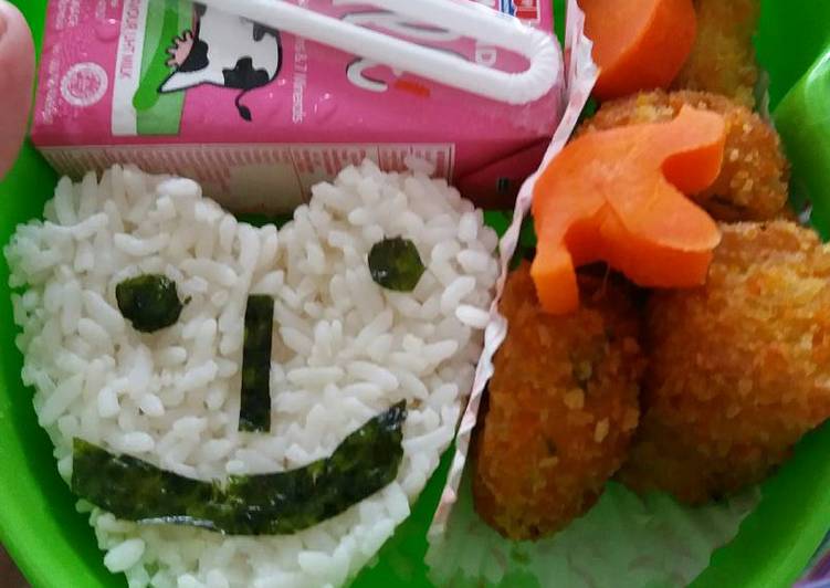 Gambar Nasi Kuning Bento Sederhana Gambar Makanan