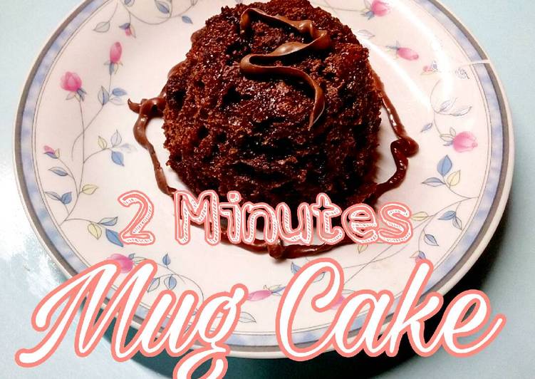 resep Choco Mug Cake (2 menit di Microwave)