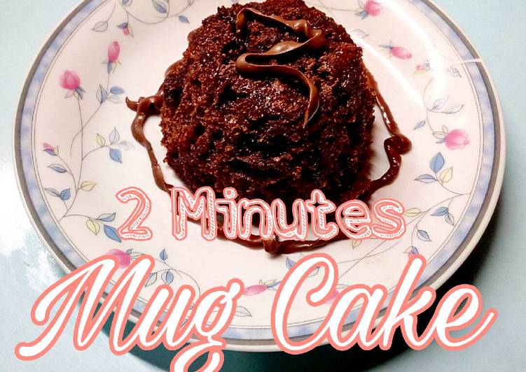 resep masakan Choco Mug Cake (2 menit di Microwave)