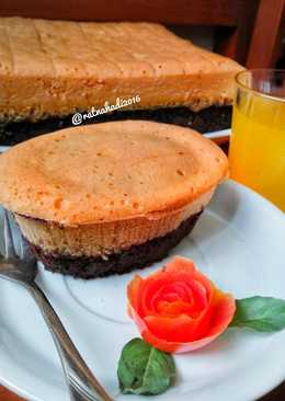 Brownies Kukus Coklat Lapis Orange