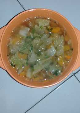 Sop sayur sederhana ala anak kos #nyom-nyom