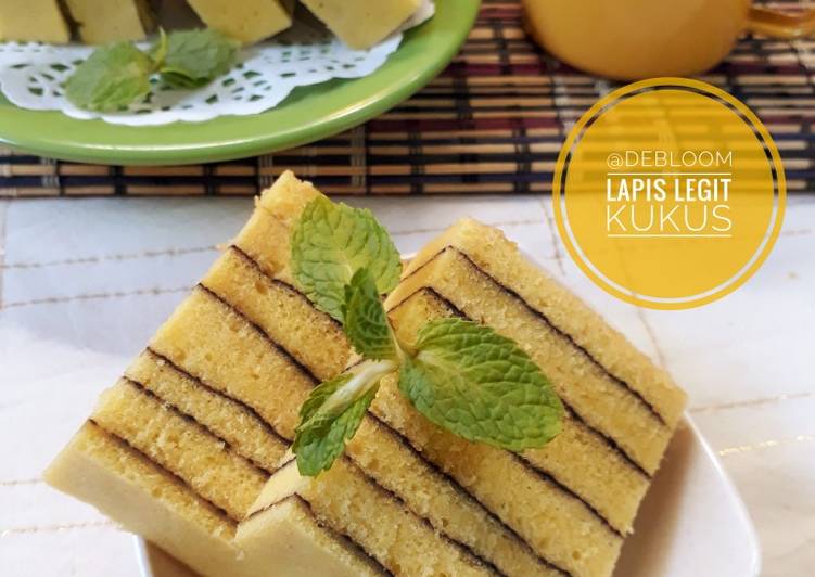 Resep 384. Lapis Legit Kukus Dari JE deBloom